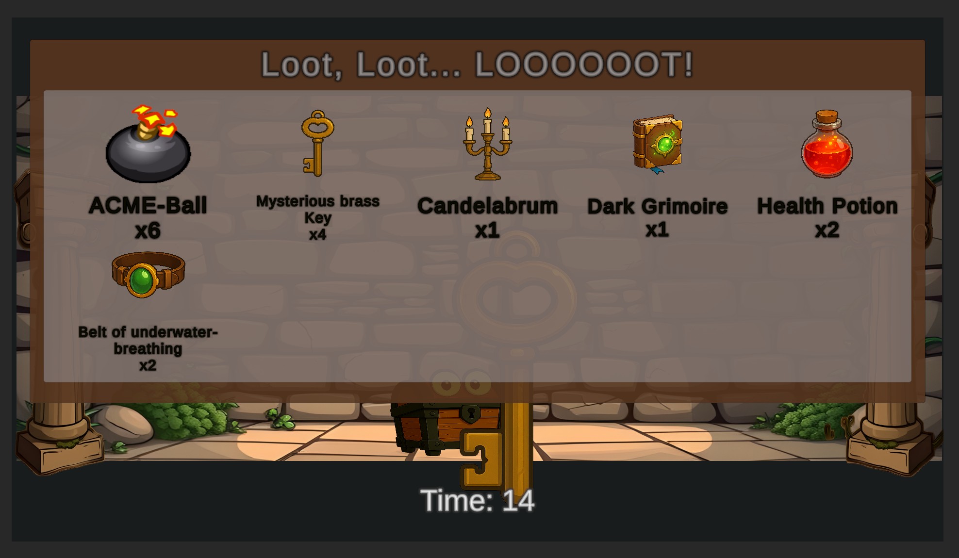 Chest Quest - Level design