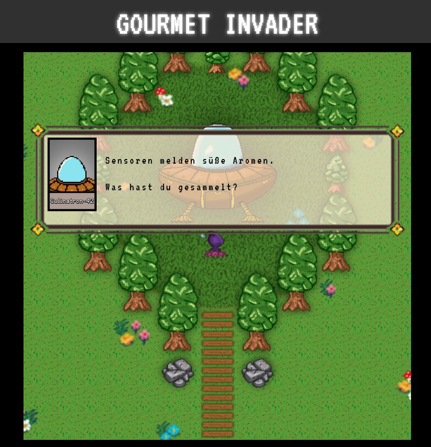 Gourmet Invader - Gameplay scene 2